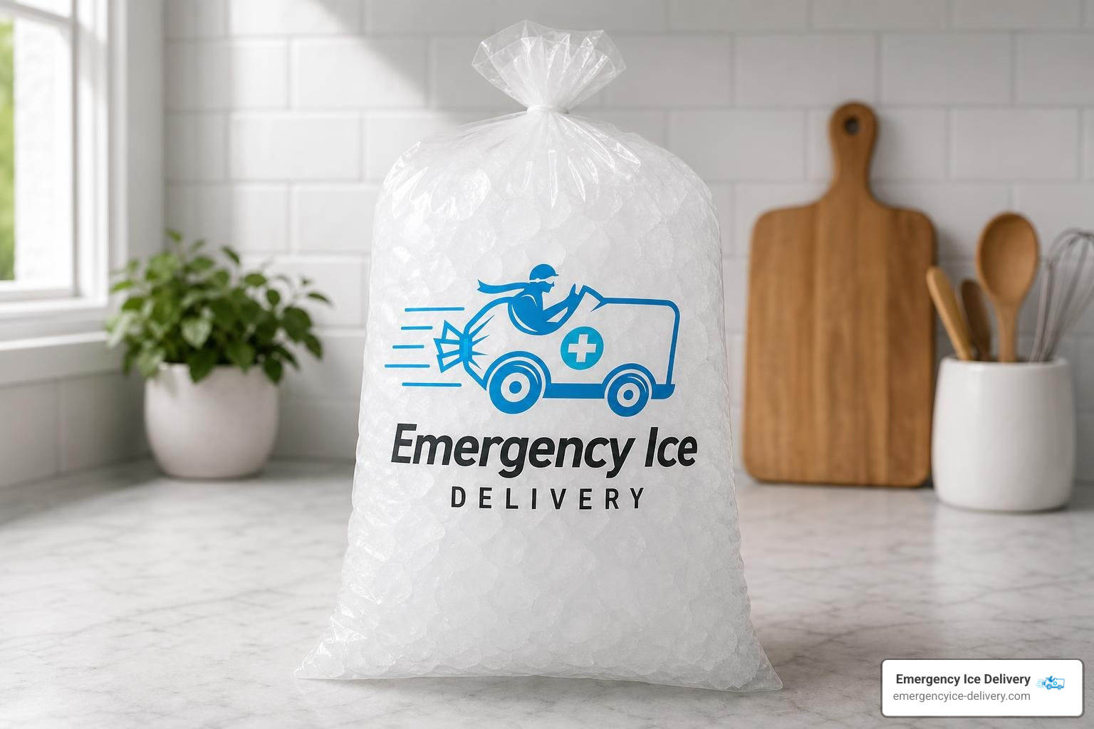 20 lb bags of ice
