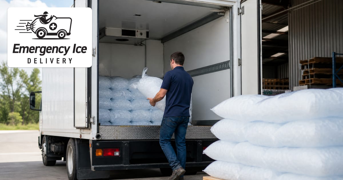 ice delivery truck